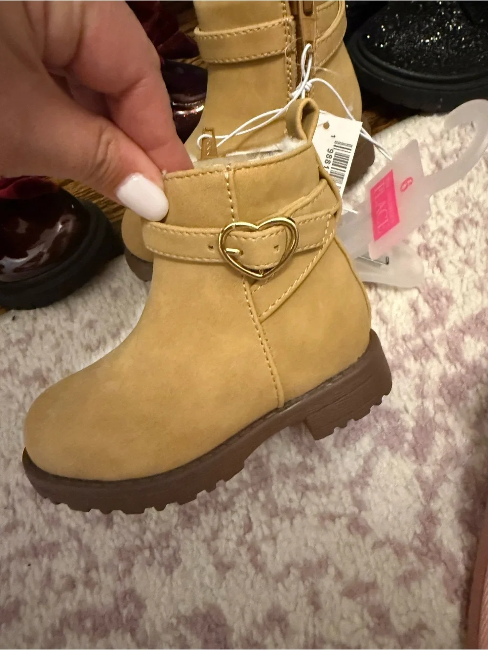 Lot of 3 winter boots size 6 toddler girl
